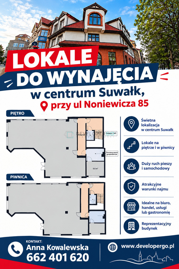 Lokal Wynajem Suwałki Teofila Noniewicza 85 1
