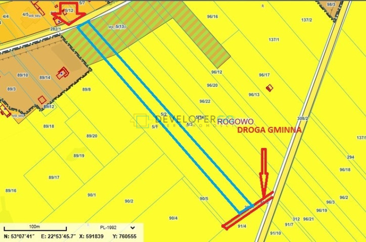 Działka Sprzedaż Rogowo 10