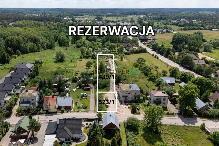 Działka Sprzedaż Porosły Słoneczna 53 1
