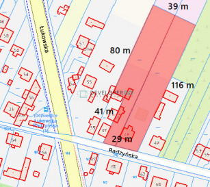 Działka Sprzedaż Siedlce Radzyńska